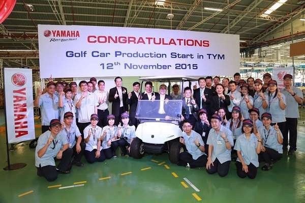 Yamaha Begins Golf Car Production in Thailand to Capture Growing Asian Market